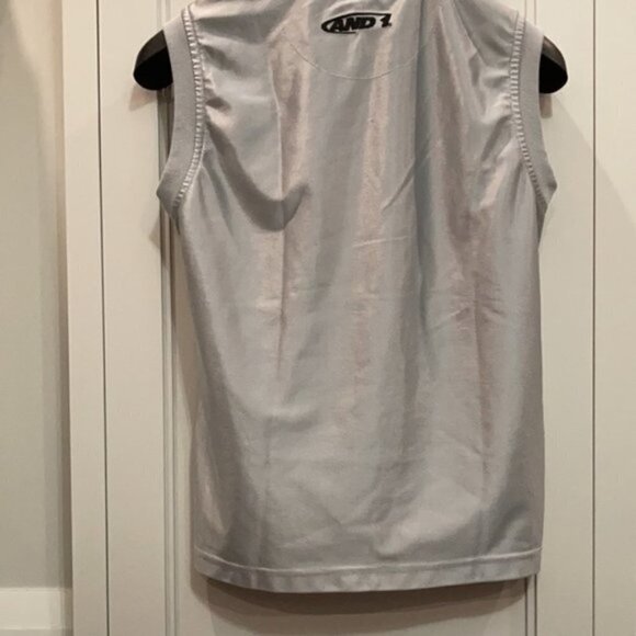 And1 Grey Basketball Jersey tank and Shorts Size M​​​​ - Picture 6 of 12